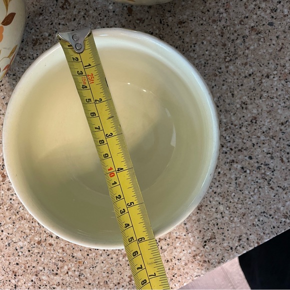 Vintage Hall's Superior Quality Kitchenware Set of 3 Bowls, Autumn Leaf 9",7",6" - Picture 5 of 10